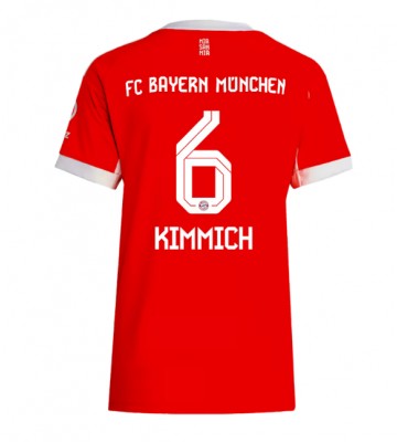 Bayern Munich Joshua Kimmich #6 Hjemmebanetrøje Dame 2025-26 Kortærmet